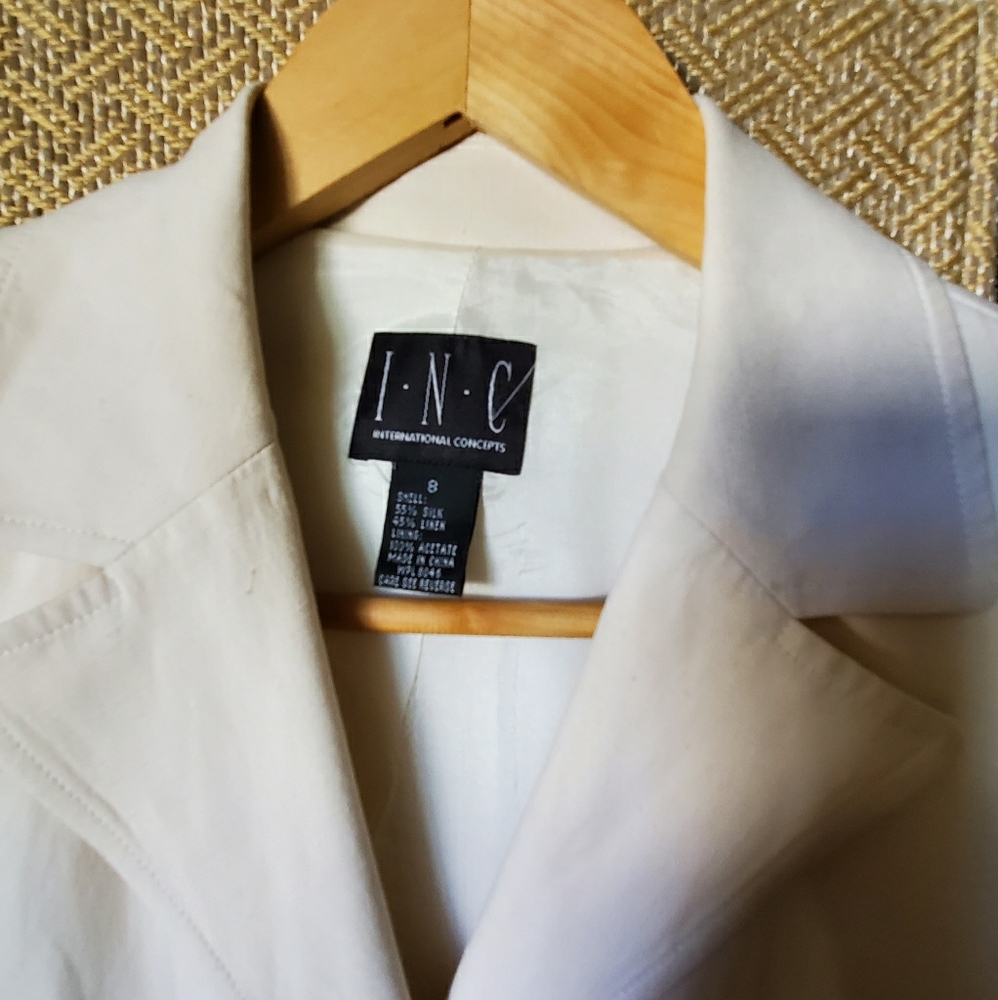 INC International Linen Pant Suit